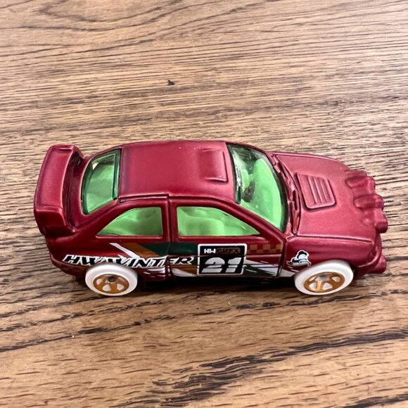 Hot Wheels Ford Escort HW Winter #21 Red Die-Cast Toy Car - Picture 2 of 5